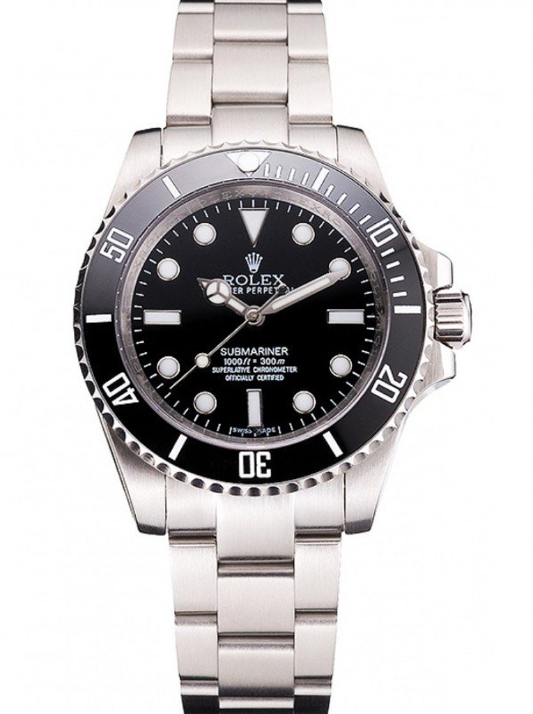 Super Clone Rolex Submariner Black Dial 114060
