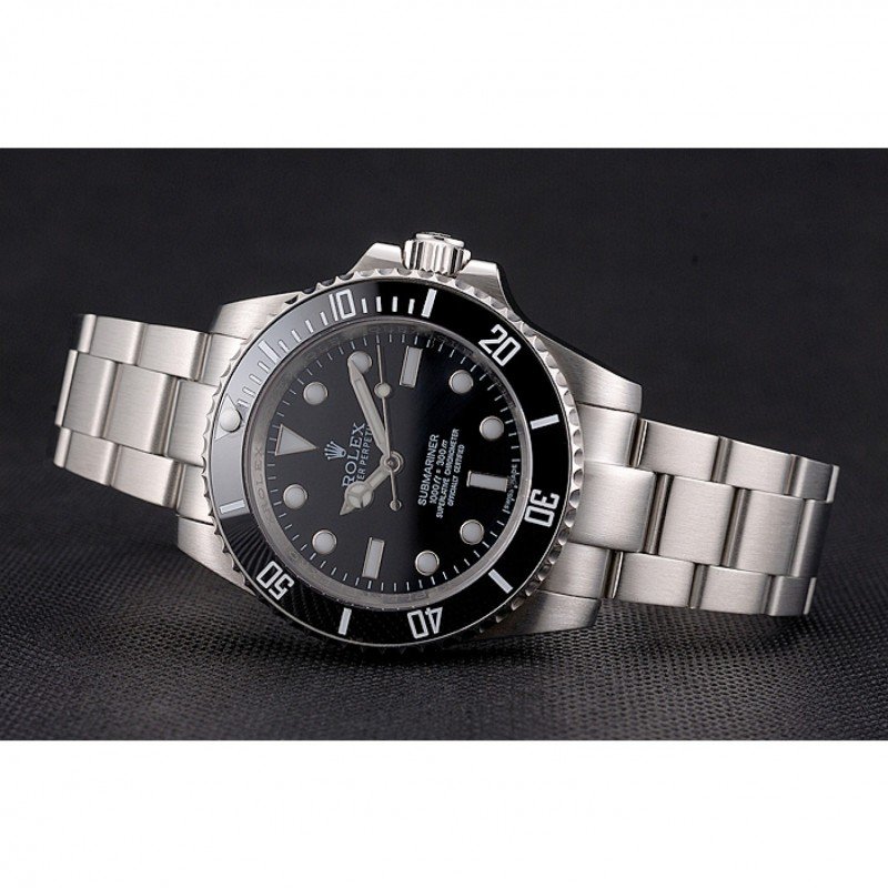 Super Clone Rolex Submariner Black Dial 114060 — side profile