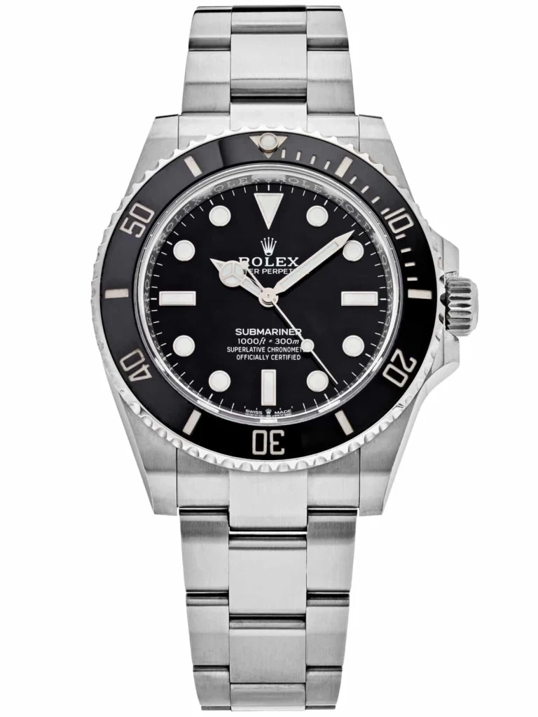 Super Clone Rolex Submariner Black Dial 124060 No-Date