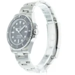 Super Clone Rolex Submariner Black Dial 124060 No-Date — case and bezel