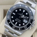 Super Clone Rolex Submariner Black Dial 126610LN — dial close-up