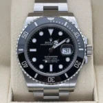 Super Clone Rolex Submariner Black Dial 126610LN — movement / caseback view