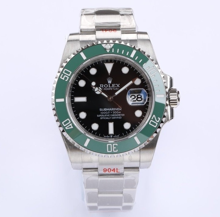 Super Clone Rolex Submariner Black Dial 126610LV “Starbucks”
