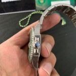 Super Clone Rolex Submariner Black Dial 126610LV “Starbucks” — case and bezel