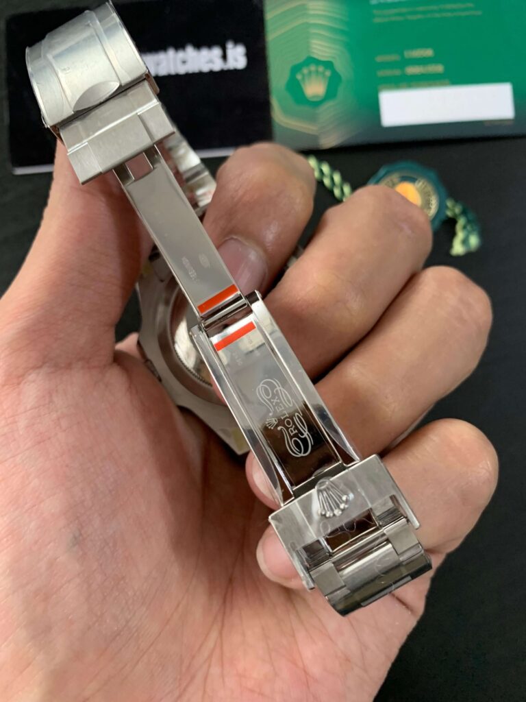 Super Clone Rolex Submariner Black Dial 126610LV “Starbucks” — bracelet detail