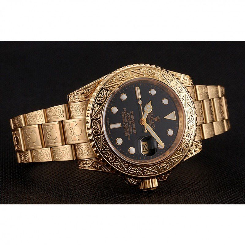 Super Clone Rolex Submariner Black Dial 1454071 — side profile