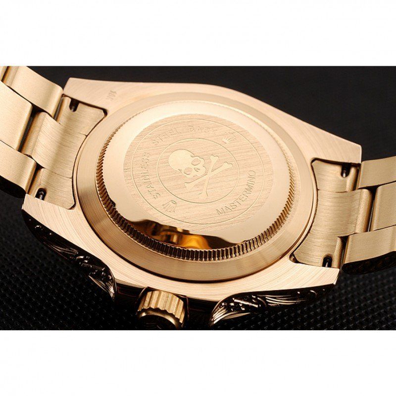 Super Clone Rolex Submariner Black Dial 1454071 — movement / caseback view