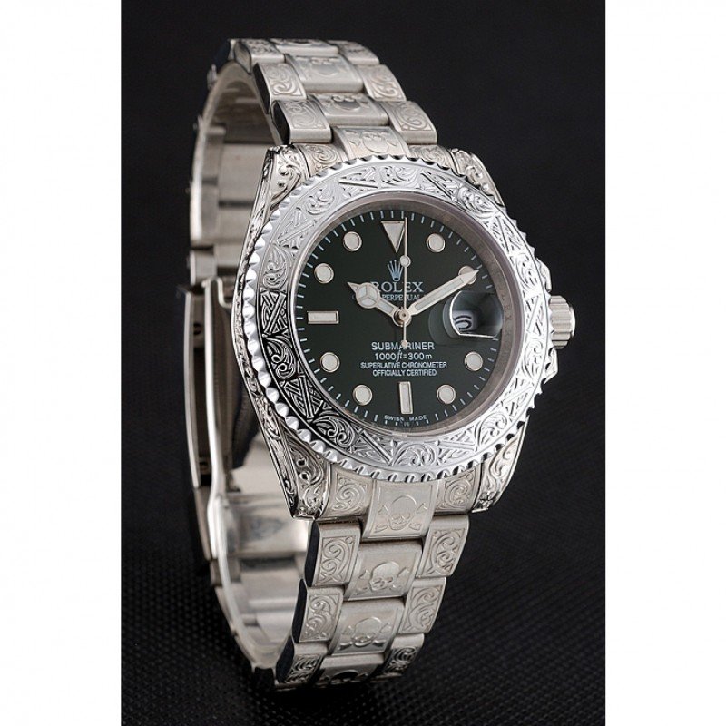 Super Clone Rolex Submariner Black Dial 1454080 — case and bezel