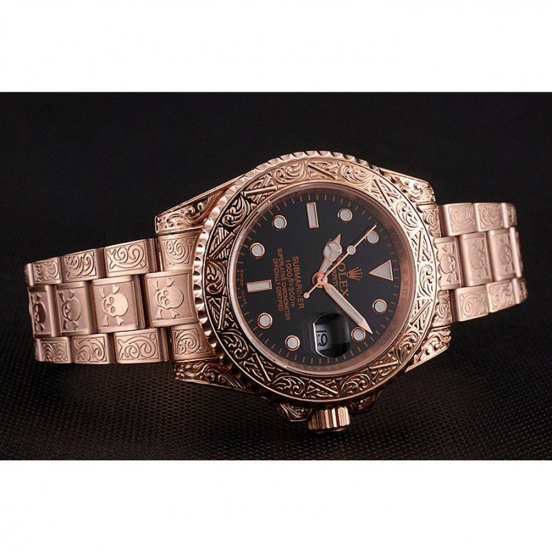 Super Clone Rolex Submariner Black Dial 1454086 — side profile