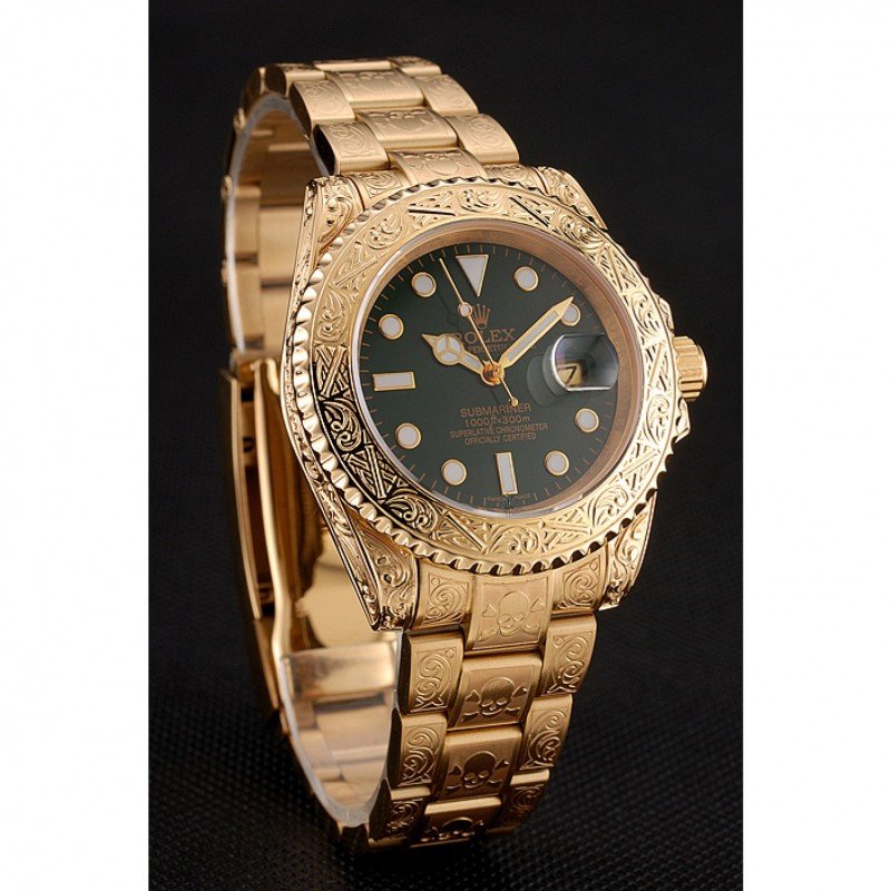 Super Clone Rolex Submariner Black Dial 1454088 — case and bezel