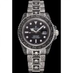 Super Clone Rolex Submariner Black Dial 1454090 — dial close-up