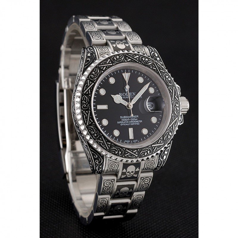 Super Clone Rolex Submariner Black Dial 1454090 — case and bezel
