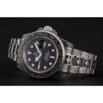 Super Clone Rolex Submariner Black Dial 1454090 — side profile