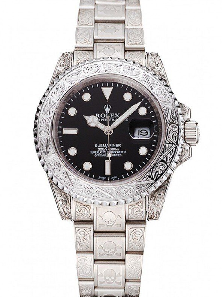 Super Clone Rolex Submariner Black Dial 1454093