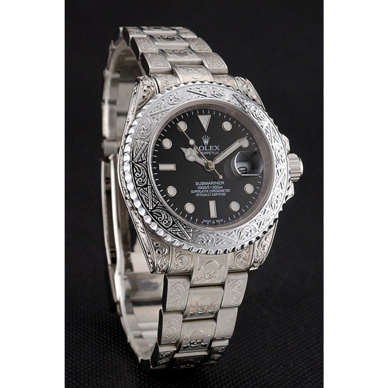 Super Clone Rolex Submariner Black Dial 1454093 — case and bezel