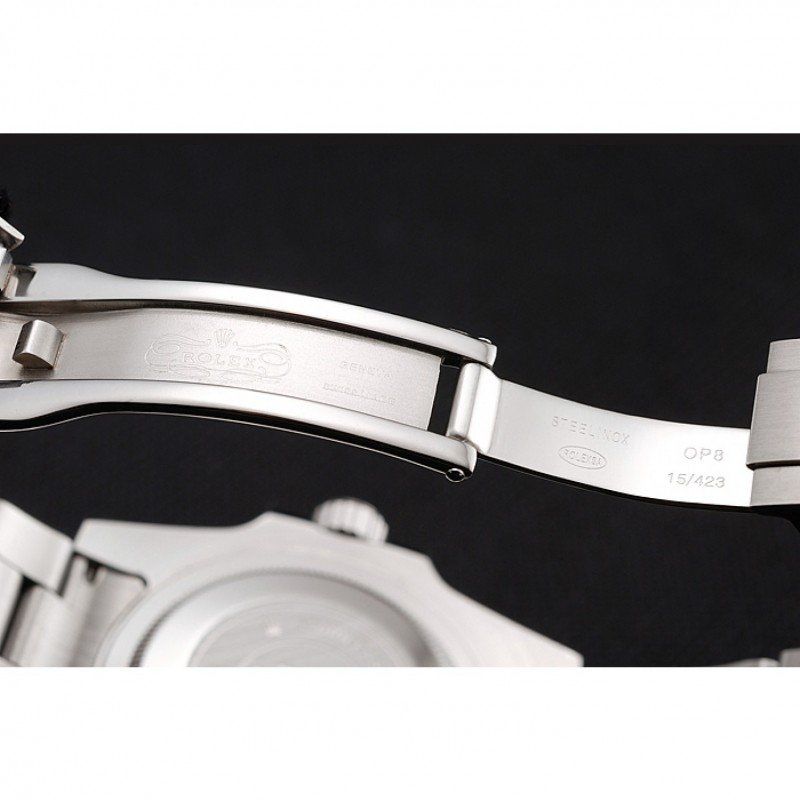 Super Clone Rolex Submariner Black Dial 1454093 — on leather display