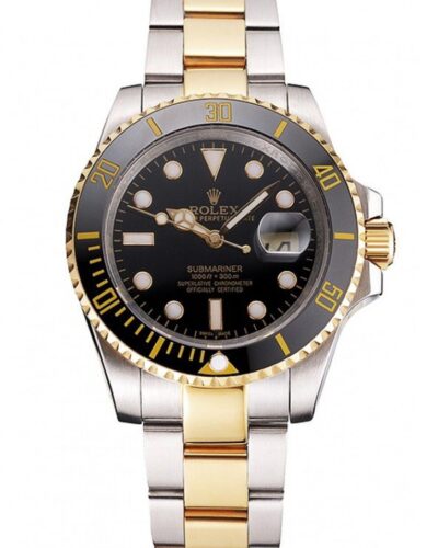 Super Clone Rolex Submariner Black Dial PR16233BG – Swiss SuperClone