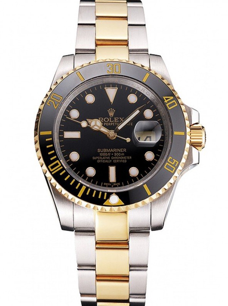 Super Clone Rolex Submariner Black Dial PR16233BG