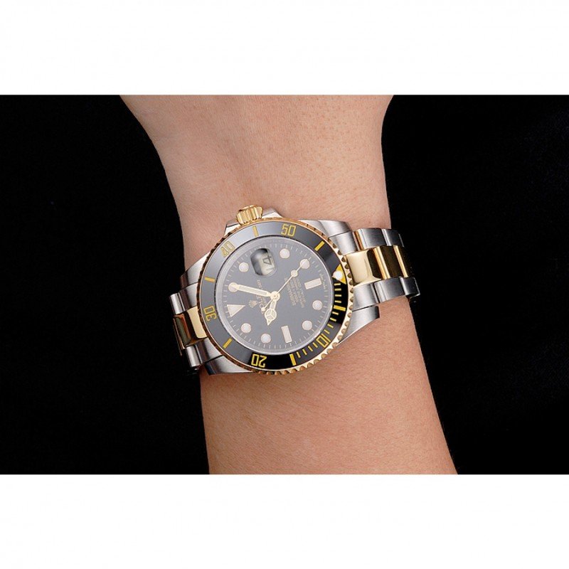Super Clone Rolex Submariner Black Dial PR16233BG — view 10