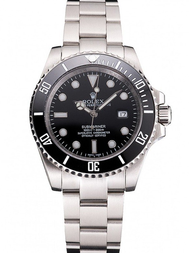 Super Clone Rolex Submariner Black Dial PR16233P