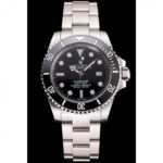 Super Clone Rolex Submariner Black Dial PR16233P — dial close-up