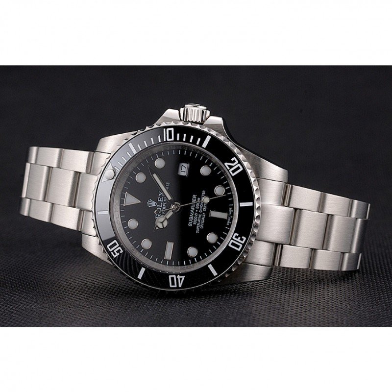 Super Clone Rolex Submariner Black Dial PR16233P — side profile