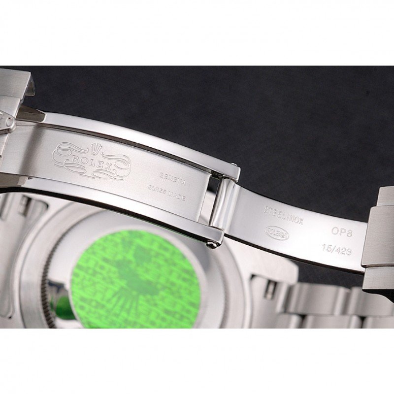 Super Clone Rolex Submariner Black Dial PR16233P — movement / caseback view