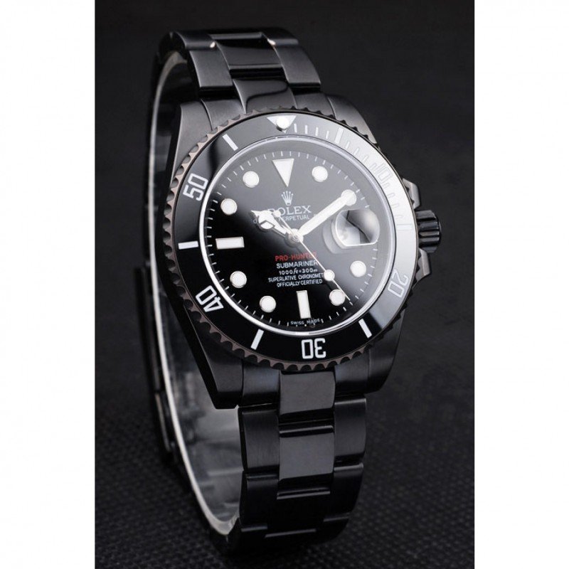 Super Clone Rolex Submariner Black Dial PRHUNTERPRO — case and bezel