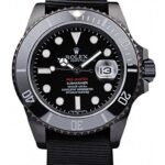 Super Clone Rolex Submariner Black Dial REP016826