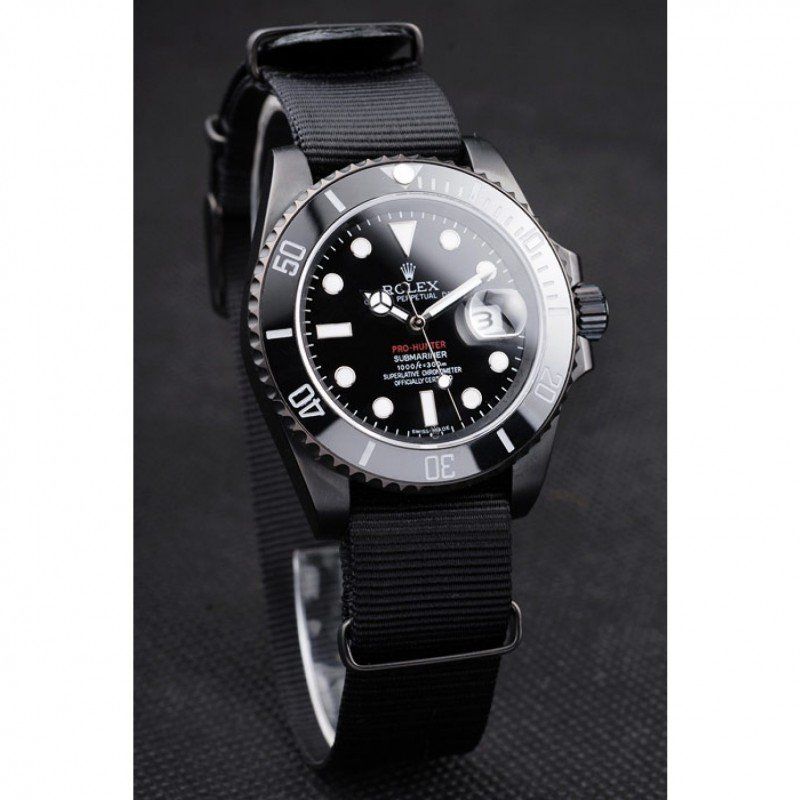 Super Clone Rolex Submariner Black Dial REP016826 — case and bezel