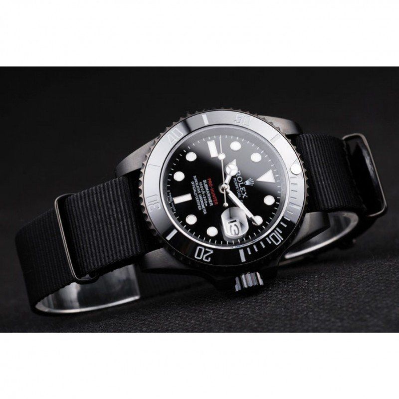 Super Clone Rolex Submariner Black Dial REP016826 — bracelet detail