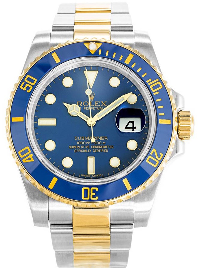 Super Clone Rolex Submariner Blue Dial 116613LB “Bluesy”