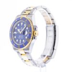 Super Clone Rolex Submariner Blue Dial 126613LB Bluesy — dial close-up