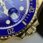 Super Clone Rolex Submariner Blue Dial 126618LB — case and bezel
