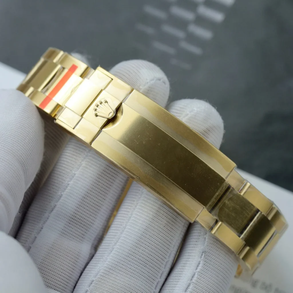 Super Clone Rolex Submariner Blue Dial 126618LB — movement / caseback view