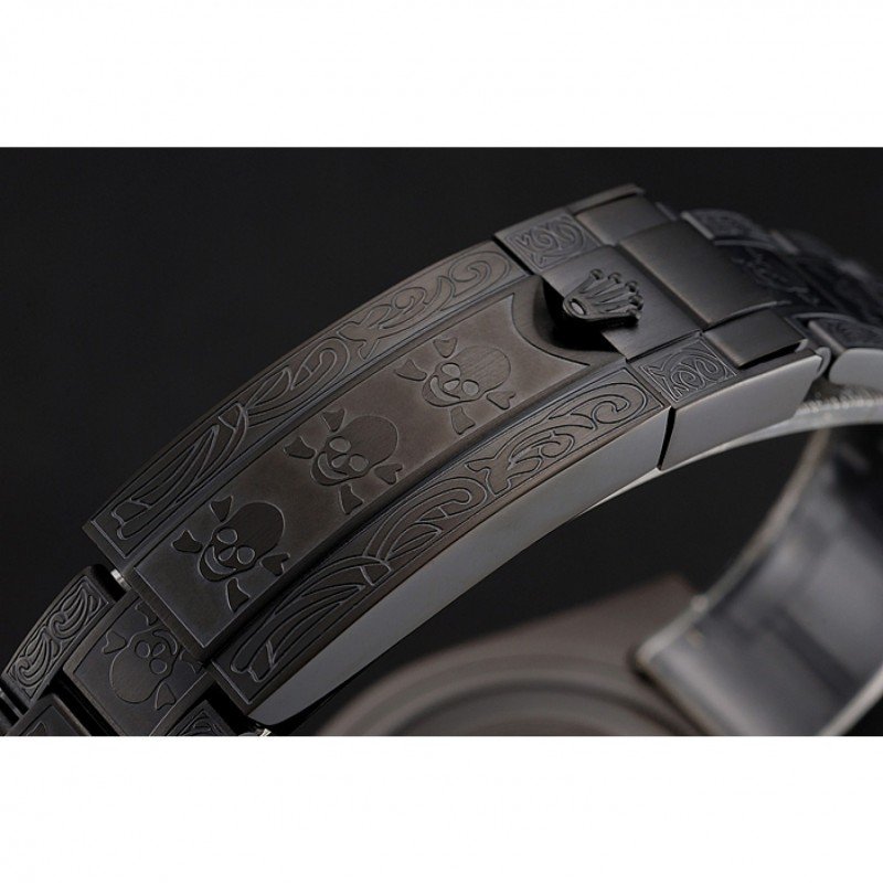 Super Clone Rolex Submariner Blue Dial 1454084 — movement / caseback view