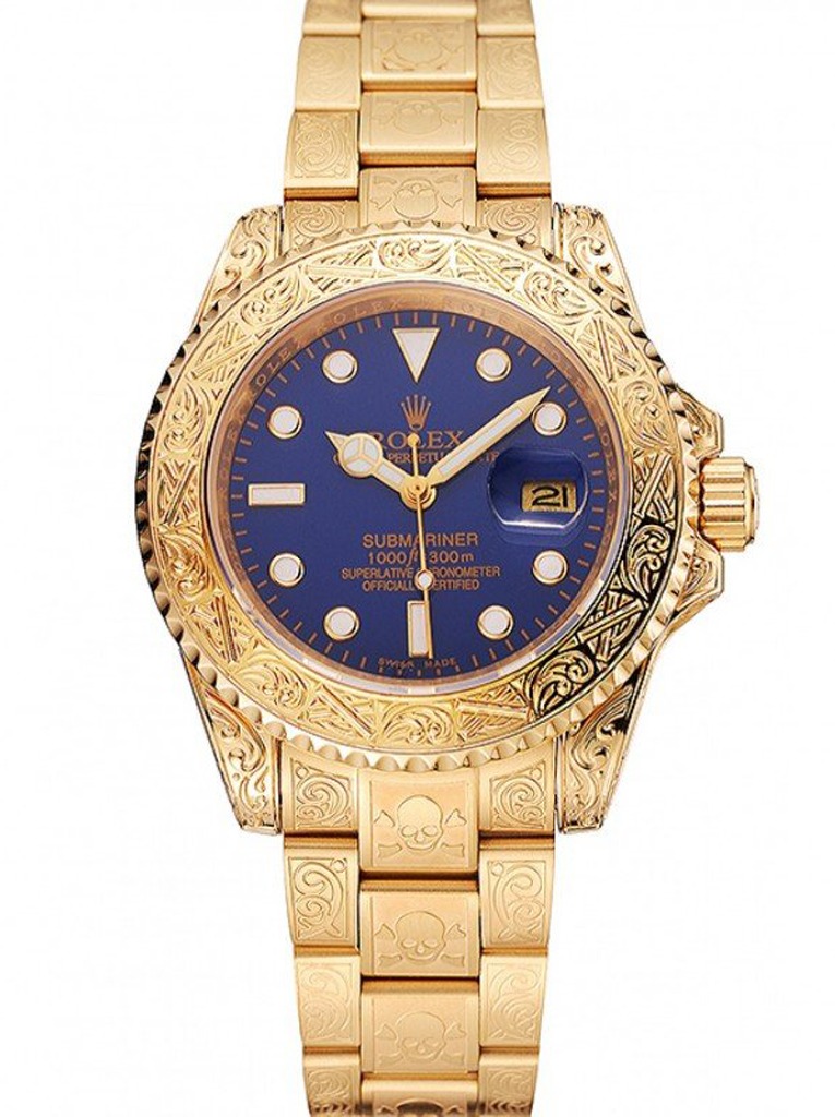 Super Clone Rolex Submariner Blue Dial 1454089