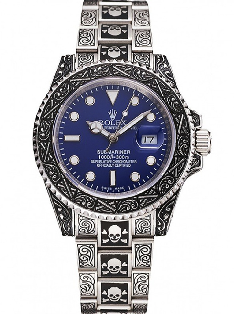 Super Clone Rolex Submariner Blue Dial 1454091