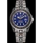 Super Clone Rolex Submariner Blue Dial 1454091 — dial close-up