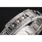 Super Clone Rolex Submariner Blue Dial 1454091 — movement / caseback view
