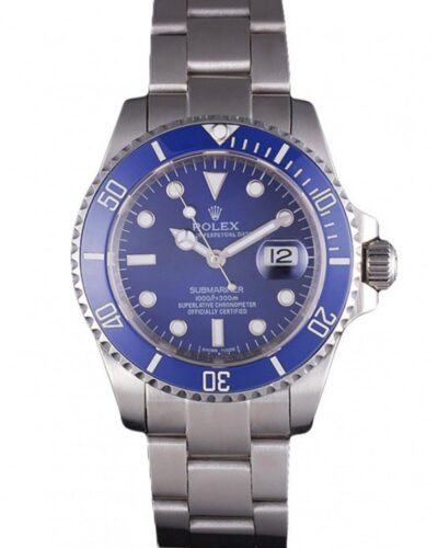 Super Clone Rolex Submariner Blue Dial SRL50 – Swiss SuperClone