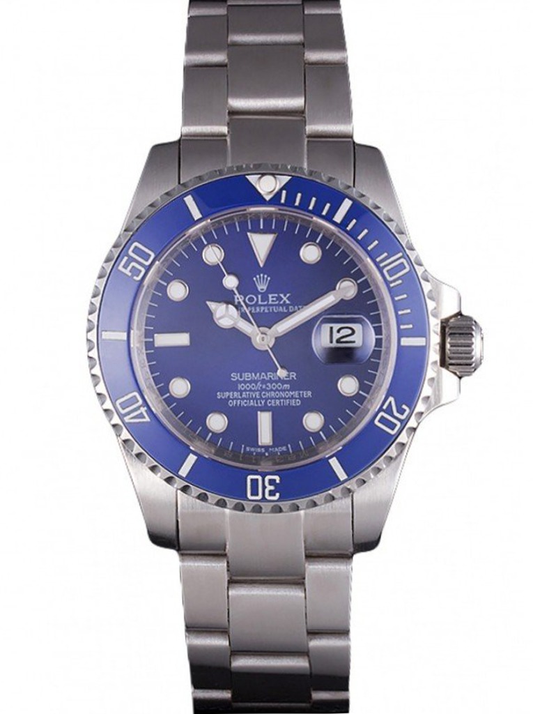 Super Clone Rolex Submariner Blue Dial SRL50