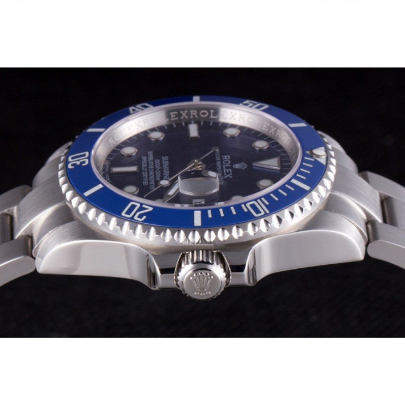 Super Clone Rolex Submariner Blue Dial SRL50 — clasp and links