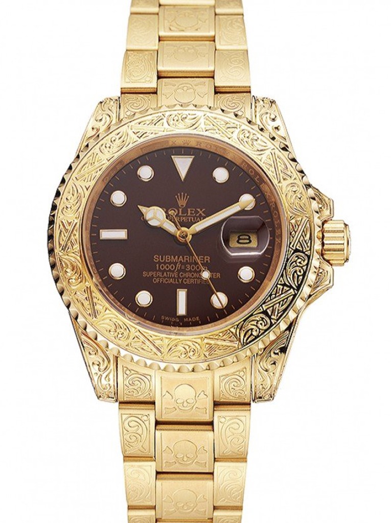 Super Clone Rolex Submariner Brown Dial 1454070