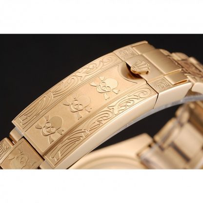 Super Clone Rolex Submariner Brown Dial 1454070 — movement / caseback view