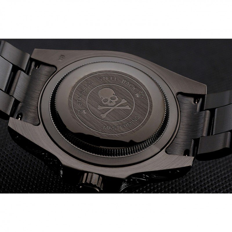 Super Clone Rolex Submariner Brown Dial 1454075 — on leather display