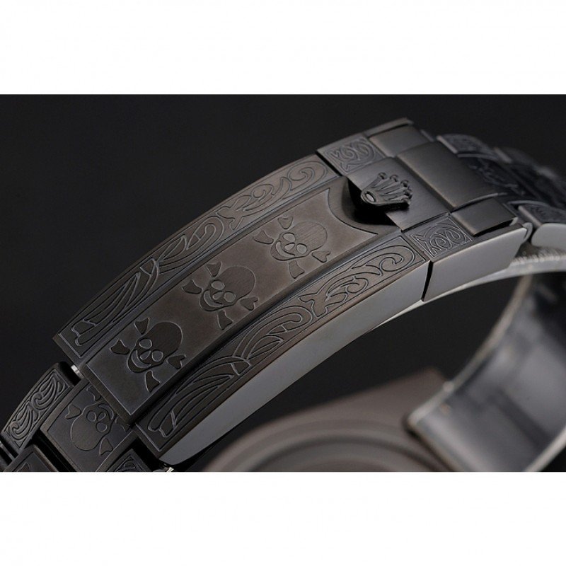 Super Clone Rolex Submariner Brown Dial 1454075 — movement / caseback view