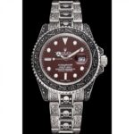Super Clone Rolex Submariner Brown Dial 1454078 — dial close-up