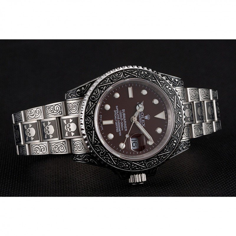 Super Clone Rolex Submariner Brown Dial 1454078 — bracelet detail