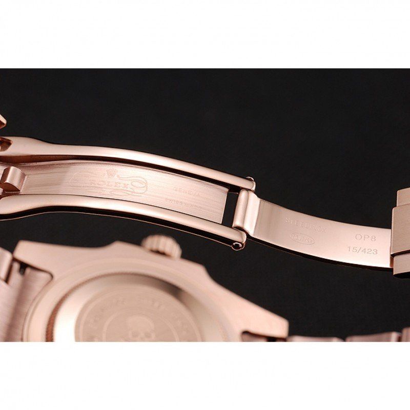 Super Clone Rolex Submariner Brown Dial 1454087 — on leather display